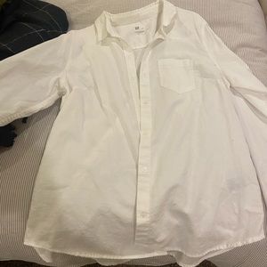 NWOT GAP Boyfriend Button Up Shirt